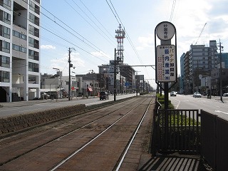 浜寺駅前方面