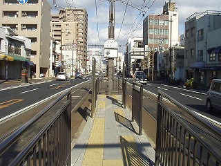 岡山駅前方面