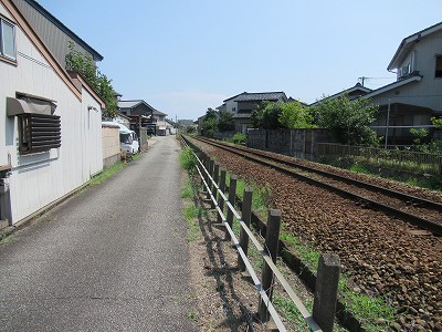 駅の方向