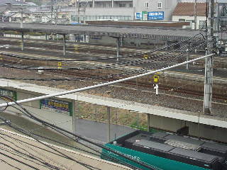 構内と広島電鉄