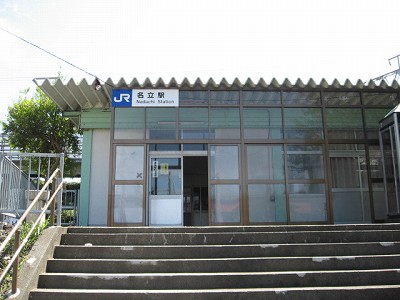 名立駅駅舎