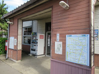 駅舎入口