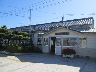 加賀笠間駅駅舎