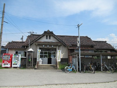 経田駅駅舎