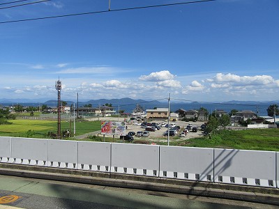 琵琶湖側