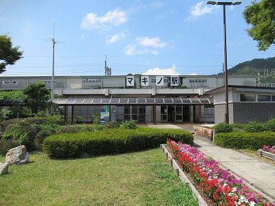 マキノ駅駅舎