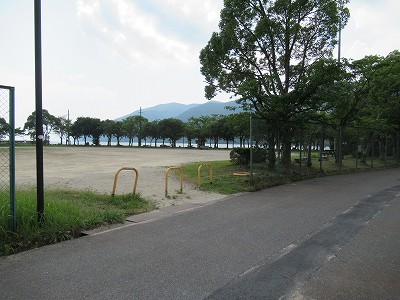 琵琶湖沿い