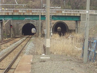 トンネル２個