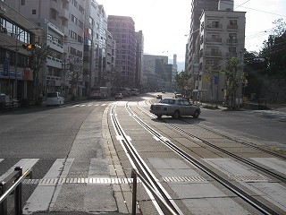 長崎駅前方面