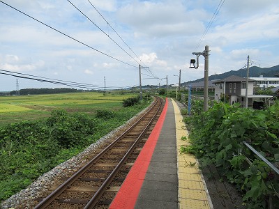 徳田駅側