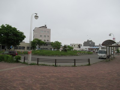 北側の広場