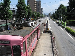 富山駅前方面
