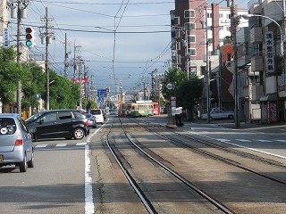 南富山駅前方面
