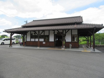 誕生寺駅駅舎