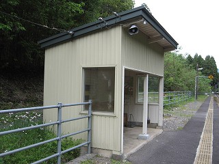 柿平駅駅舎